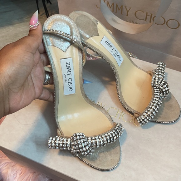 Jimmy Choo Crystal Heels - Picture 2 of 6